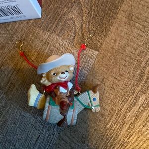 Hallmark “barrel buck rider” ornament